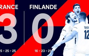 FRANCE-FINLANDE 8e de finale NANTES @EuroVolley19Fr